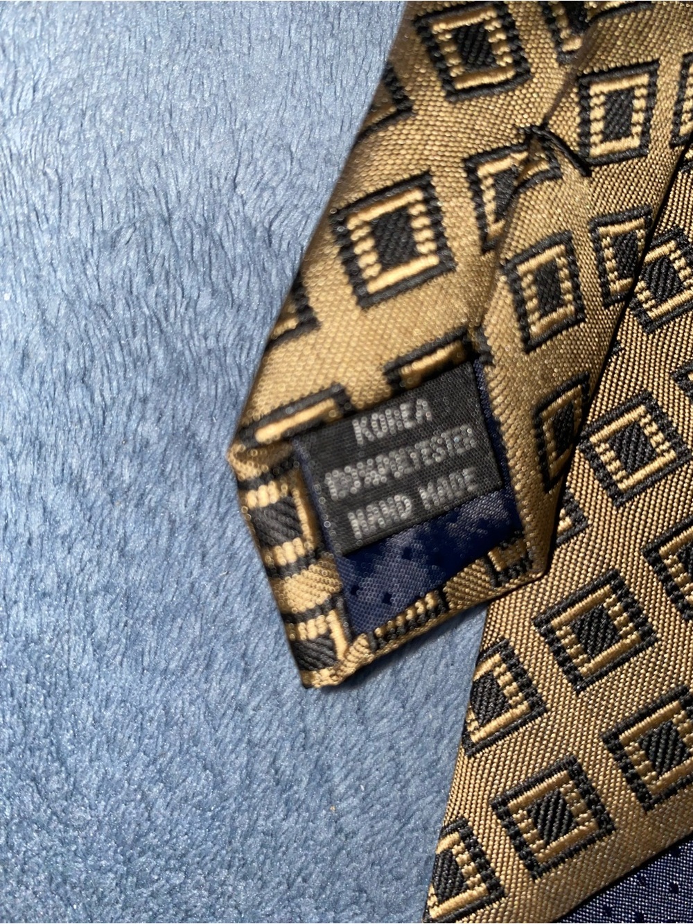 Men's Assorted Brown and Neutral Patterned Ties - Pack of 4, Vintage Classic - Picture 5 of 13